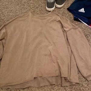tan aerie sweater